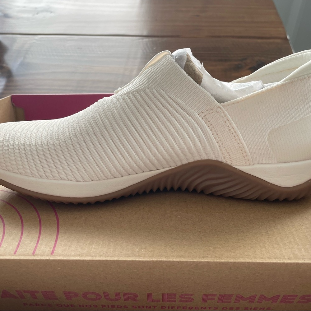 Ryka Echo Knit Slip-On Shoes in Alivory - Picture 3 of 6